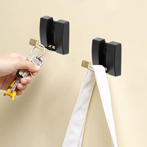 Scicalife Towel Hooks 1pc Folding Hideaway Coat Hook Space Aluminum Heavy Duty Wall Hook Retractable Hook Collapsible Clothes Rack