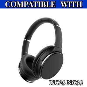 YunYiYi Earpads Ear Cushion Replacement Compatible with Srhythm NC25 NC35 Noise Cancelling Headphones Repair Parts