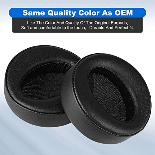 XB950BT Ear Pads Replacement MDR-XB950B1 Parts Earpads Headphones Cover Cushion Compatible with MDR-XB950BT/XB950B1/XB950N1 Wireless Headphones.(Black)