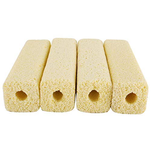 RealPlus 6.2" Long Large Aquarium Filter Media, 30pcs Ceramic Bio Media Blocks for Sump Tank Pond Fish Tank