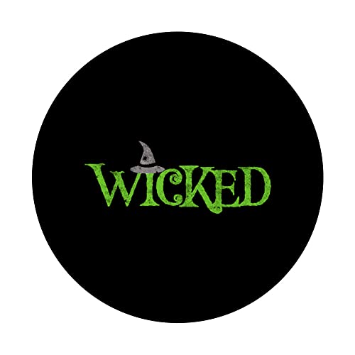 Funny Witch I'm WICKED Baddest Witchy Sarcasm Costume PopSockets Swappable PopGrip