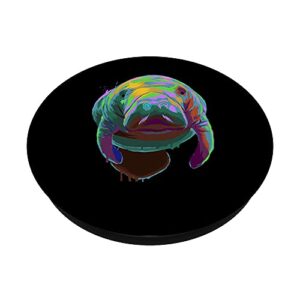 Splash Manatee PopSockets Swappable PopGrip