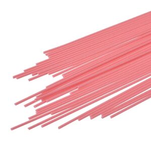 meccanixity filament refills pla filaments pink 1.75mm, 250mm/10inch length for 3d printing pen, pack of 40