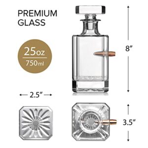 50 Military Tactical Style Liquor Whiskey Decanter - American Owned & Operated Company - Best Whiskey Gifts For Men
