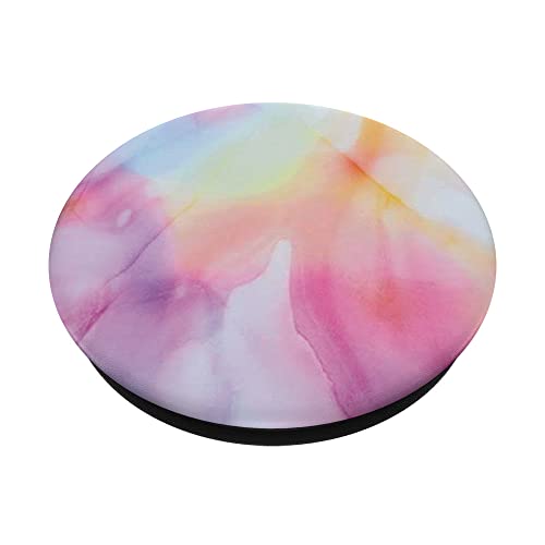 Multicolor Pastel Tie Abstract Dye Pattern Phone Popper PopSockets Swappable PopGrip