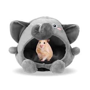 PAWCHIE Guinea Pig Bed - Small Animal House, Guinea Pig Hideout, Cotton Small Animal Cave Bed with Removable Cushion, Washable Nest Bedding for Small Guinea Pigs, Bunnies, Rats, Cricetinae, Degus