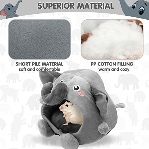 PAWCHIE Guinea Pig Bed - Small Animal House, Guinea Pig Hideout, Cotton Small Animal Cave Bed with Removable Cushion, Washable Nest Bedding for Small Guinea Pigs, Bunnies, Rats, Cricetinae, Degus