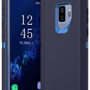 Guirble for Samsung Galaxy S9 Plus Case,Shockproof Dropproof for Samsung S9 Plus Case,Heavy Duty Protective Galaxy S9 Plus Csae,S9 Plus Case 6.2 Inch(Dark Blue)