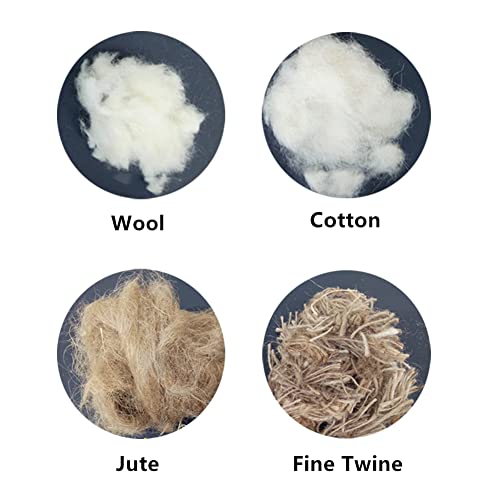 Shuoxpy 1.4 Oz Natural Bird Nesting Materials, Bird Nest Bedding Material, Great for Nest Building for Bird Small Animals