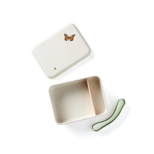 Lenox Butterfly Meadow Bamboo Bento Box, 1.00