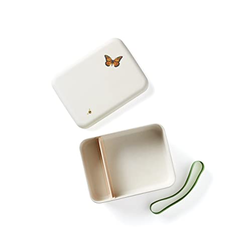 Lenox Butterfly Meadow Bamboo Bento Box, 1.00