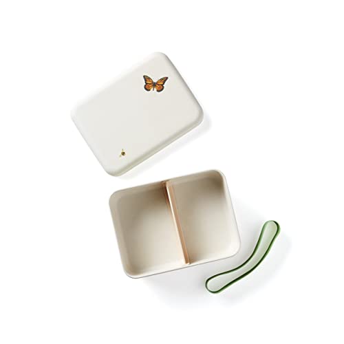 Lenox Butterfly Meadow Bamboo Bento Box, 1.00