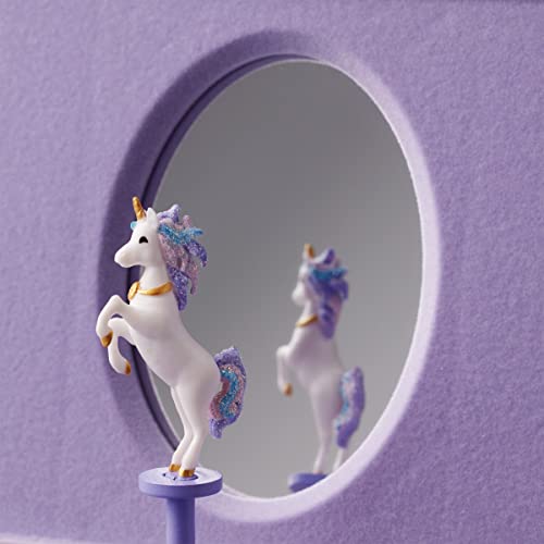 Lenox Childhood Memories Music Unicorn Jewelry Box, 2.35, Metallic