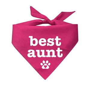 best aunt dog bandana (assorted colors)