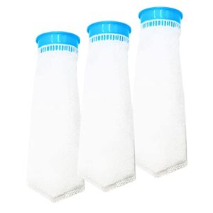 eshopps manufacturer of aquarium filtrations nano filter socks | 3 pack | 2.75 in | 300 microns | micron socks | aio filter socks