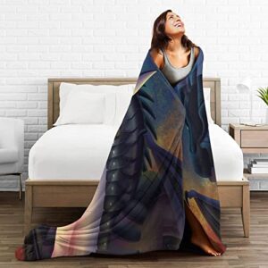 Women Men & Kids Throw Blankets Cozy Lightweight Decorative Blanket Winter Printed Flannel Throw Blanket60 x50