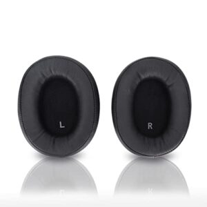 earphone ear pads, 2pcs headphone cushion sponge ear cushion replacement for ath-sr9 ath-dsr9bt ath-ws990bt headset low noise ear pads