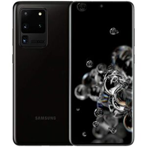 samsung galaxy s20 ultra 5g g988u 128gb t-mobile/sprint locked android smartphone - cosmic black