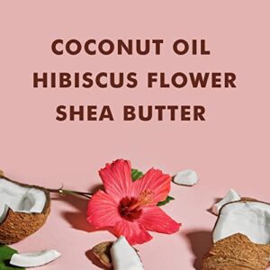 SheaMoisture Moisturize and Define Shampoo, Conditioner, and Curl and Shine Mist for Curly Hair Care Coconut and Hibiscus with Shea Butter and Coconut Oil