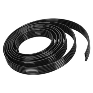 Ink Tubes for Printer, Printer Inks Hose Durable 4mm OD Multiple Lines for DX4 DX5 DX7(6 Rows 10m) Black