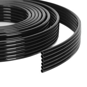 Ink Tubes for Printer, Printer Inks Hose Durable 4mm OD Multiple Lines for DX4 DX5 DX7(6 Rows 10m) Black