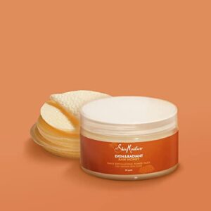 SheaMoisture Even and Radiant Face Pads For Uneven Skin Tone and Dark Spots Daily Exfoliating Toner Pads With Raw Honey 30 Count