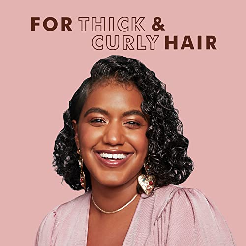 SheaMoisture Curl and Shine Shampoo and Conditioner, and Hair Mousse For Curly, Frizzy Hair Coconut and Hibiscus Sulfate Free Shampoo and Conditioner, Anti-Frizz Hair Products