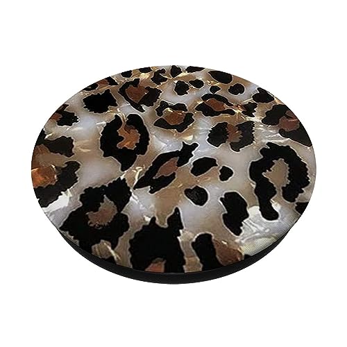 Leopard Cheetah Illustration Pattern Phone Popper PopSockets Standard PopGrip