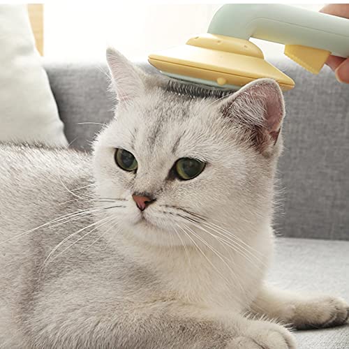 Cat Brush Self Cleaning Slicker Brush for Dogs Cats, Pet Grooming Brush Tool Removes Loose Undercoat, Mats, Tangled Hair