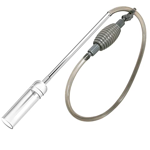 HappyPIG Hose Fish Tank Water Change, Aquarium Water Changer,Aquarium Vacuum with Valve Switch Siphon Sand Cleaner for Aquarium Water Change（5.58ft）