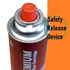 Butane Fuel Canister – New Model -Smart Safer Self Sealing Nozzle Technology (12)