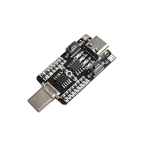 Comimark 1 pcs USB Type C PD Voltage Trigger Test Module 9V 12V 20V Adjustable 5A 100W E-Mark