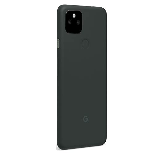 Google Pixel 5a with 5G (128GB, 6GB) 6.34" OLED, Snapdragon 765G, 4K Dual Camera, IP67 Water Resistant, Volte Fully Unlocked (GSM+CDMA, Global US Model) (w/Fast Car Charger, Mostly Black)