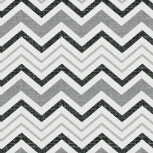 stitch & sparkle cotton duck 45" chevron grey color sewing fabric by the yard d015g0505