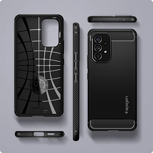 Spigen Rugged Armor Designed for Galaxy A53 5G Case (2022) - Matte Black