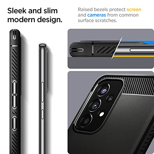 Spigen Rugged Armor Designed for Galaxy A53 5G Case (2022) - Matte Black