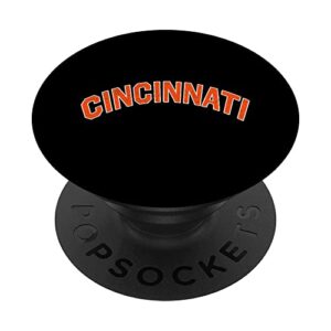 Ohio State Retro Vintage Distressed Cincinnati PopSockets Swappable PopGrip