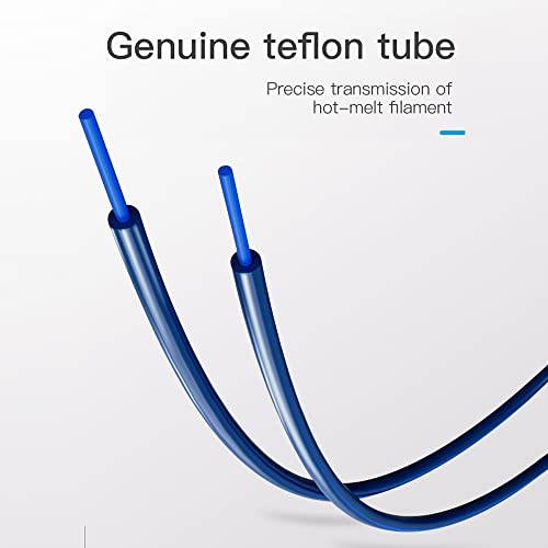 Creality Official 1 Meter Capricorn Teflon Tube PTFE Bowden Tubing 1.75mm Filament, Low Friction for Ender 3/3 Pro/3 V2 Ender 3 Neo/3 V2 Neo/3 Max Neo Ender 5/5 Pro Ender 5 S1 CR-10 CR-6 SE 3D Printer