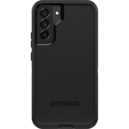 OtterBox Defender Case for Samsung Galaxy S22+, Shockproof, Drop Proof, Ultra-Rugged, Protective Case, 4X Tested to Military Standard, Black