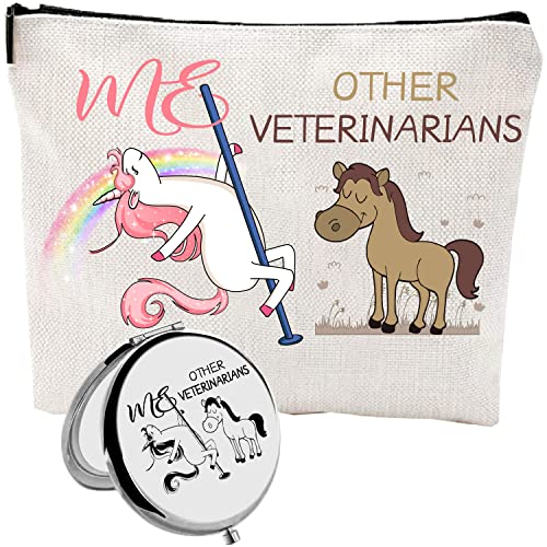 GuHuiKuOther Vet Unicorn Gifts,Other Vets Me,Other Vet Techs Me,Gifts for Veterinarian, Other Vet Techs Unicorn Me,Vet Appreciation Gift,Veterinarian Student Gifts,Vet Technician Gift,Vet Bag