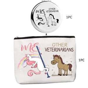 GuHuiKuOther Vet Unicorn Gifts,Other Vets Me,Other Vet Techs Me,Gifts for Veterinarian, Other Vet Techs Unicorn Me,Vet Appreciation Gift,Veterinarian Student Gifts,Vet Technician Gift,Vet Bag