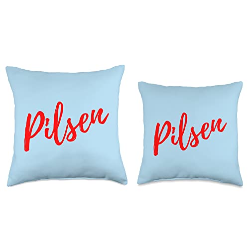 Pilsen Chicago IL Fans Throw Pillow, 16x16, Multicolor