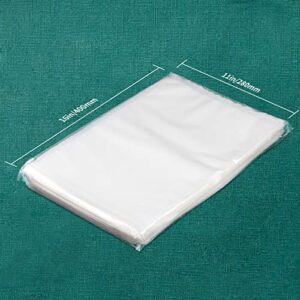 Vacuum Sealer Bags 11" x 16" for Food Saver Bags Rolls, Vacuum Seal Bags for Foodsaver, Seal a Meal, Great for VAC Freezer and Sous Vide BPA Free, Pre-cut 100 pcs