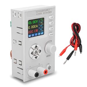 dc power supply variable, 0-50v 0-5a adjustable switching regulated power supply with 4 digits lcd display, bench power supply with multi protections, remote control