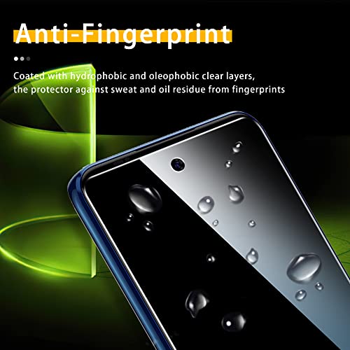 Ogrish [2+2 Pack] Tempered Glass Screen Protector for Motorola Moto Edge (2021)/Moto Edge 5G UW 2021 and 2 Pack Camera Lens Protector - Anti-fingerprint, Shatter Proof, HD Clear