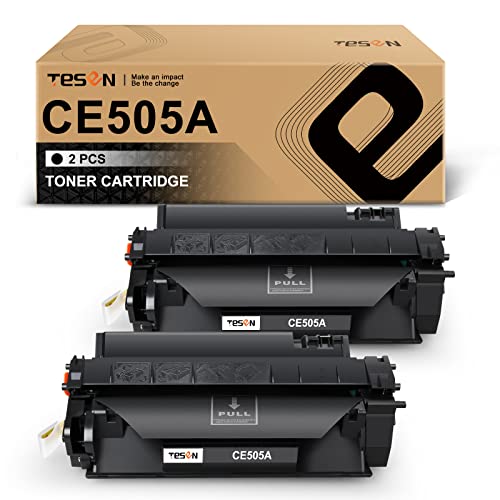 05A TESEN Compatible Toner Cartridge Replacement for HP CE505A 05A Toner for HP P2035 P2035n P2055d P2055dn P2055x Pro 400 M401 M401n M401dne M401dw MFP M425 M425dn M425dw Toners Cartridges Printer