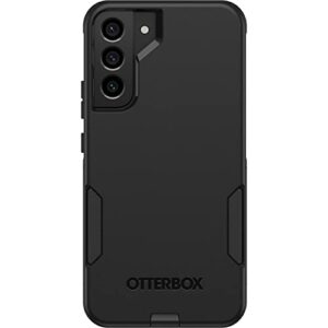 OtterBox Galaxy S22+ Commuter Series Case - BLACK, slim & tough, pocket-friendly, with port protection