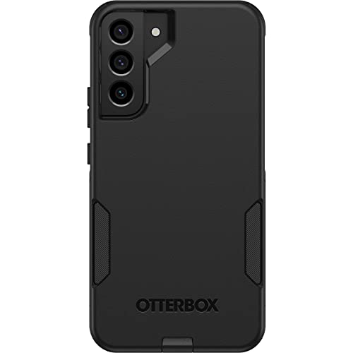 OtterBox Galaxy S22+ Commuter Series Case - BLACK, slim & tough, pocket-friendly, with port protection