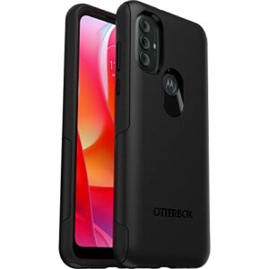 otterbox moto g power (2022) commuter series lite case - black, slim & tough, pocket-friendly, with open access to ports and speakers (no port covers),