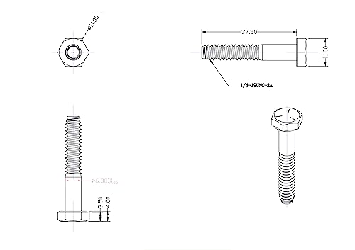 Myard Grooved Handrail RVH3X for 3 Step Above 2nd Generation RV Entry Steps, Replacement for MORryde STP214-121H